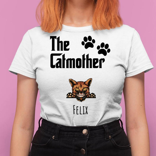 The Catmother - Personalisiertes T-Shirt