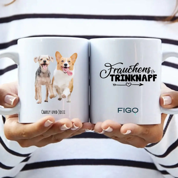 Fototasse (Haustiere) - Personalisierte Tasse (Figo Edition)