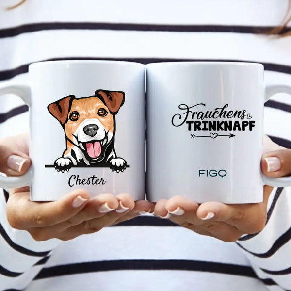 Hunde Portrait (Figo Edition) - Personalisierte Tasse