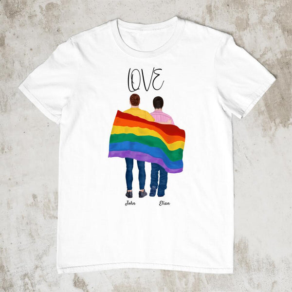 "Life gets better together" LGBTQ+ - Personalisiertes T-Shirt