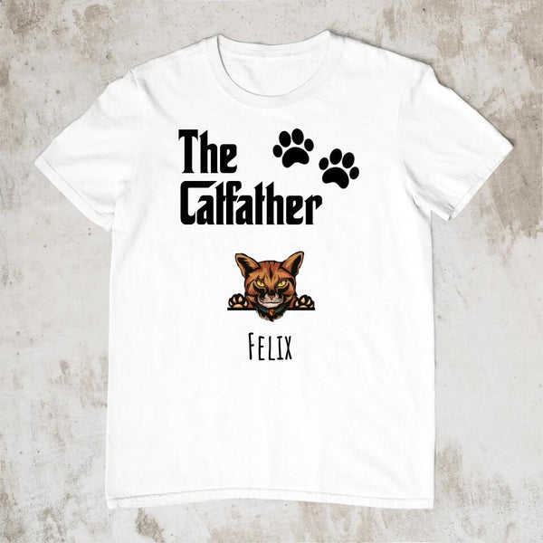 The Catfather - Personalisiertes T-Shirt