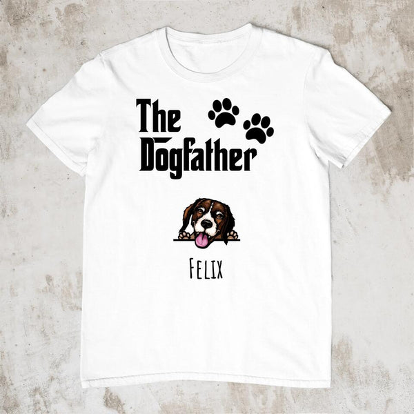 The Dogfather - Personalisiertes T-Shirt