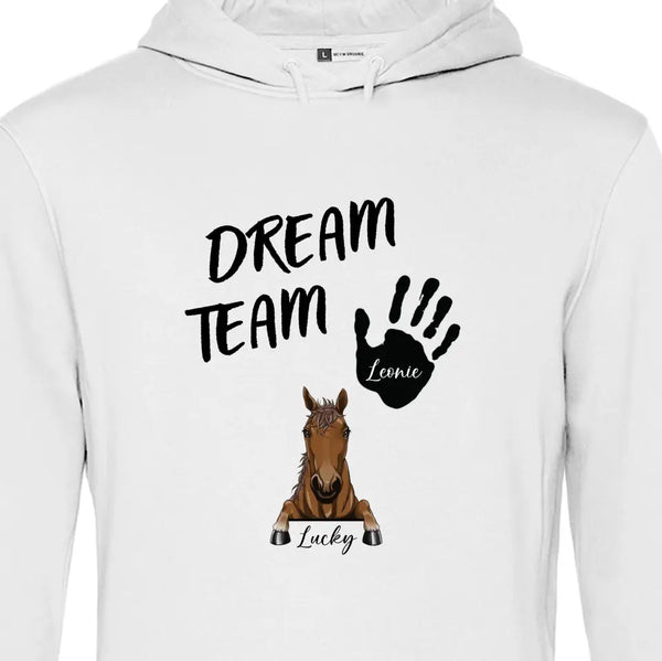 Dream Team - Personalisierbarer Hoodie