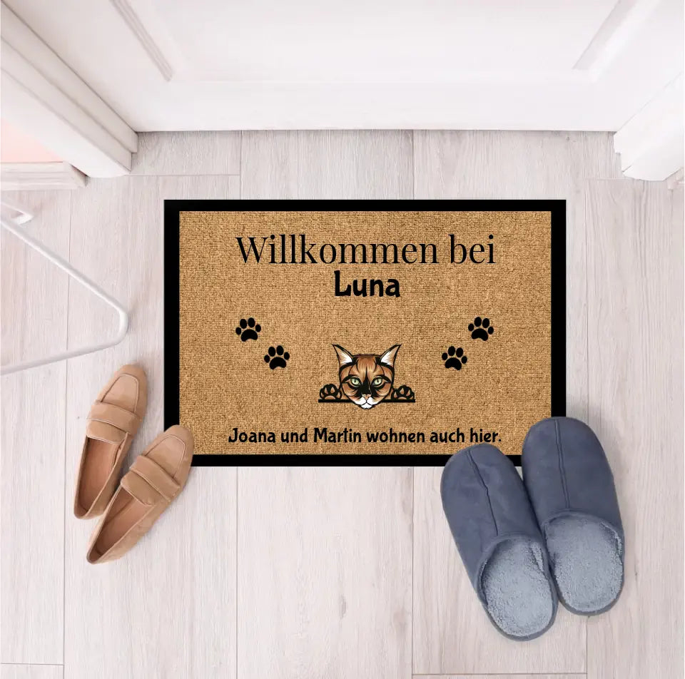 Personalisiertes Haustier T-Shirt - Individuell Mit Name & Nummer Für Hunde & Katzen