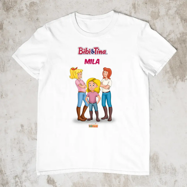 Bibi & Tina & du - Personalisiertes T-Shirt