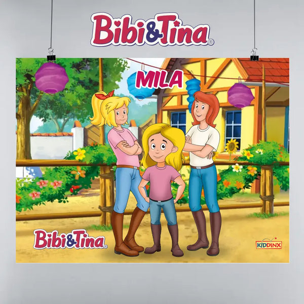 Bibi & Tina - Personalisiertes Poster