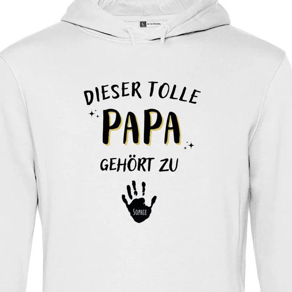 Dieser tolle Papa - Personalisierter Hoodie