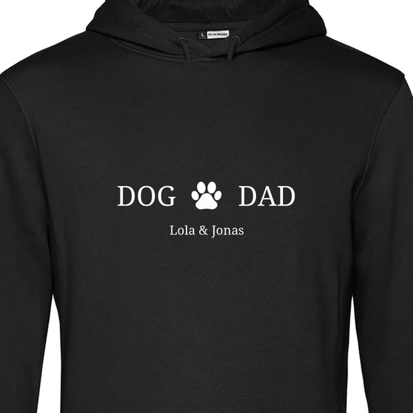 Dog Dad - Personalisierbarer Hoodie