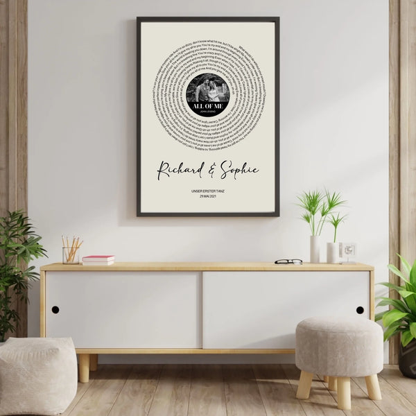 Dein Lied, dein Bild - Personalisiertes Musikposter