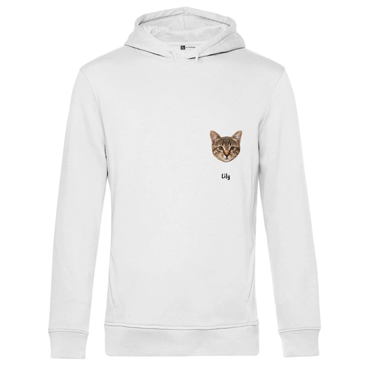 Katzenfoto - Personalisierbarer Hoodie