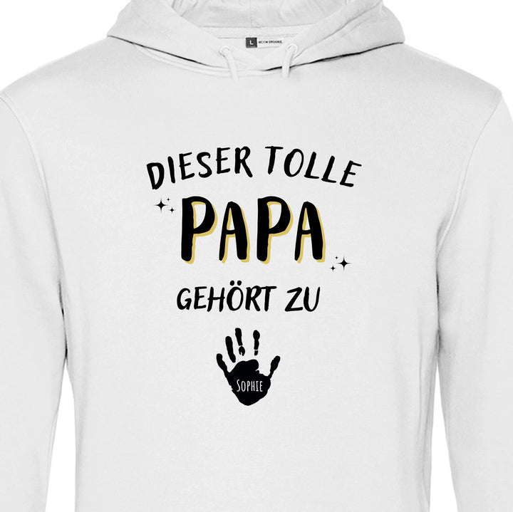 Dieser tolle Papa - Personalisierter Hoodie
