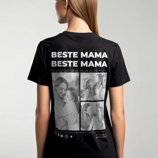 Best Mom - Personalisiertes T-Shirt