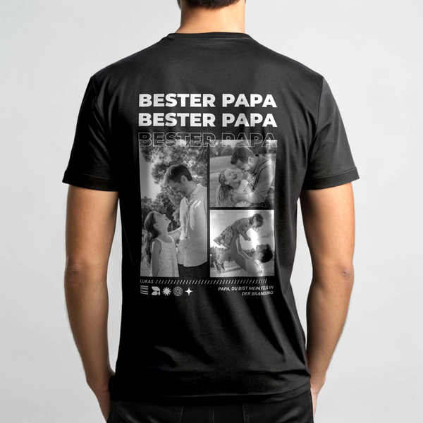 Best Dad - Personalisiertes T-Shirt