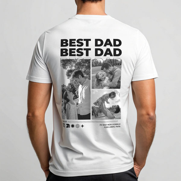 Best Dad - Personalisiertes T-Shirt