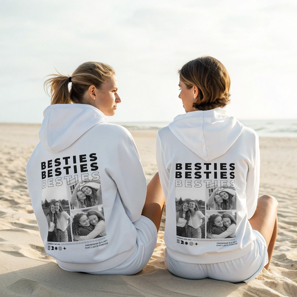 Besties - Personalisierter Hoodie