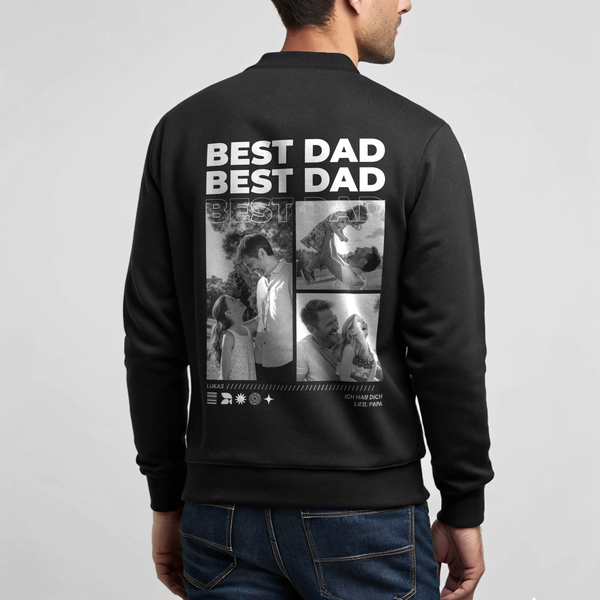 Best Dad - Personalisiertes Sweatshirt