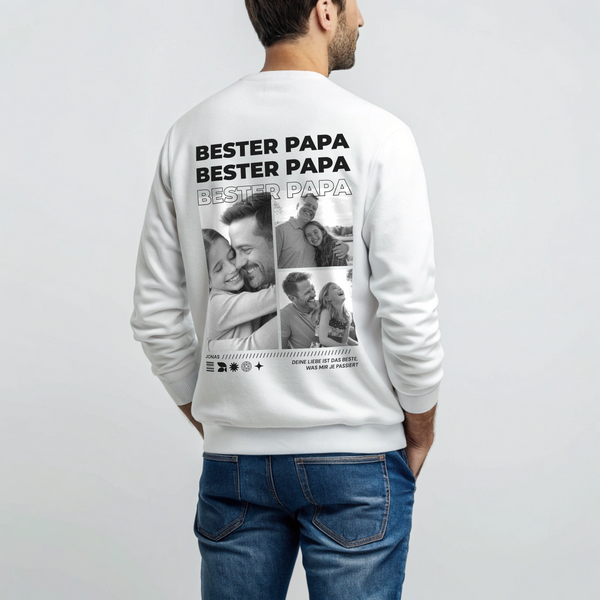 Best Dad - Personalisiertes Sweatshirt
