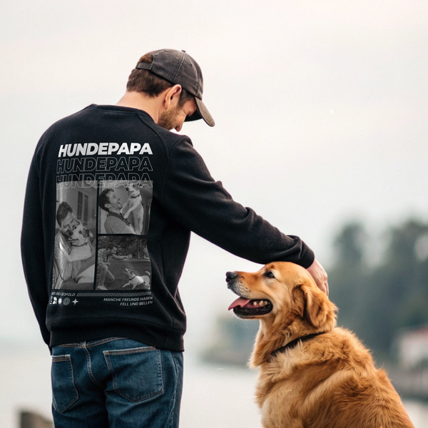 Dog Dad - Personalisiertes Sweatshirt