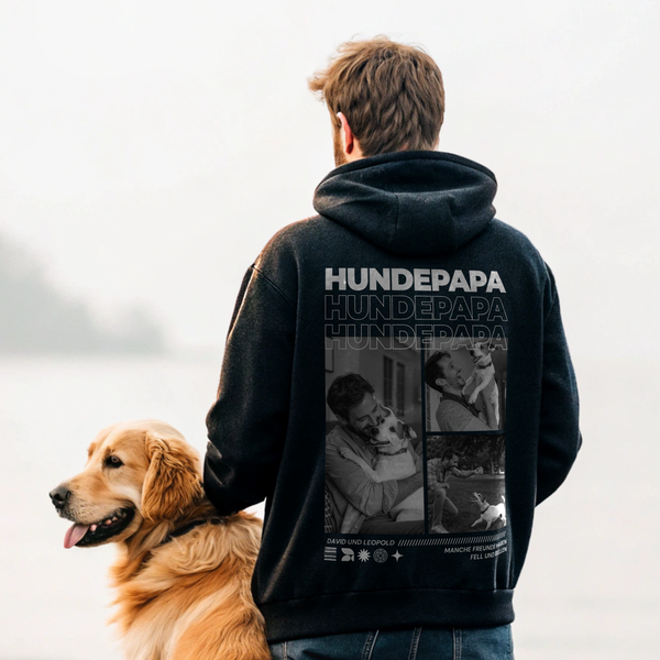 Dog Dad - Personalisierter Hoodie