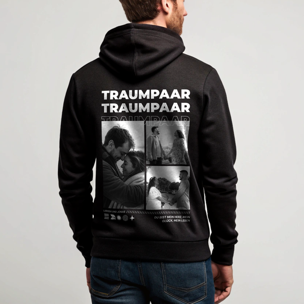 Traumpaar - Personalisierter Hoodie