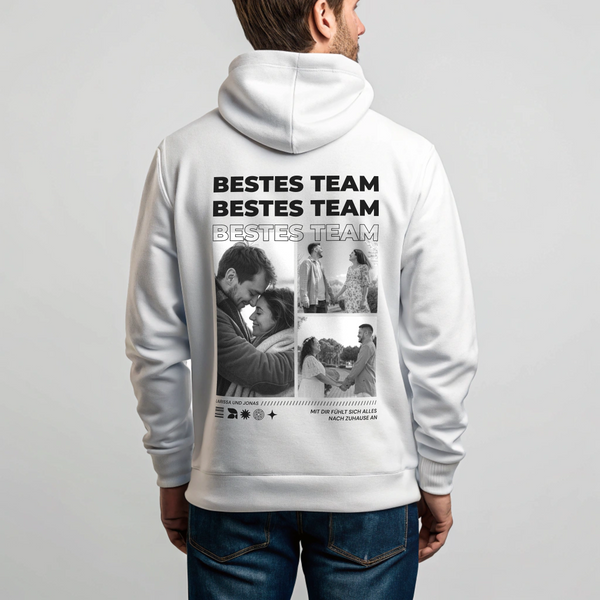 Traumpaar - Personalisierter Hoodie