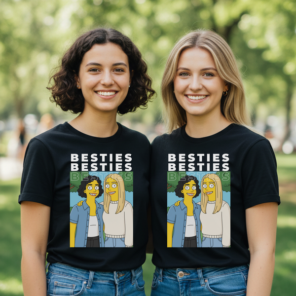 Besties als AI - Personalisiertes T-Shirt