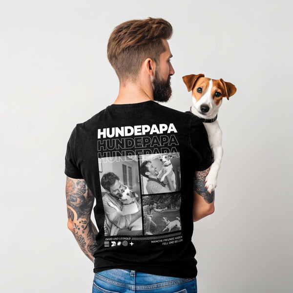 Dog Dad - Personalisiertes T-Shirt