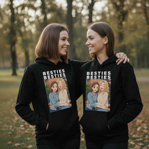 Besties als AI - Personalisierter Hoodie