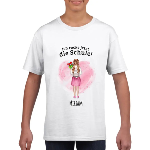 Endlich Schulkind - Personalisiertes T-Shirt