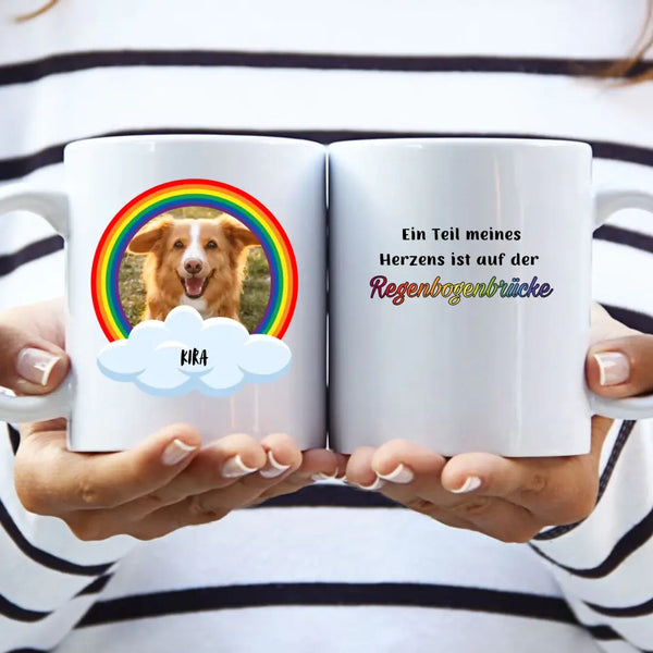 Dein Regenbogen Haustier - Personalisierte Tasse